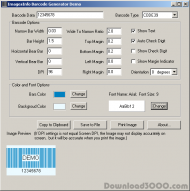 ImagesInfo Barcode Generator screenshot